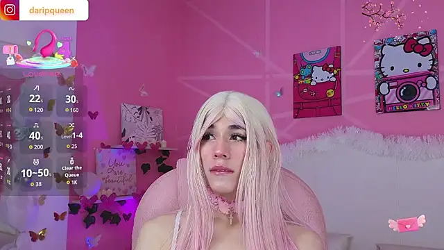 DaripQueen online show from 01/12/26, 02:13