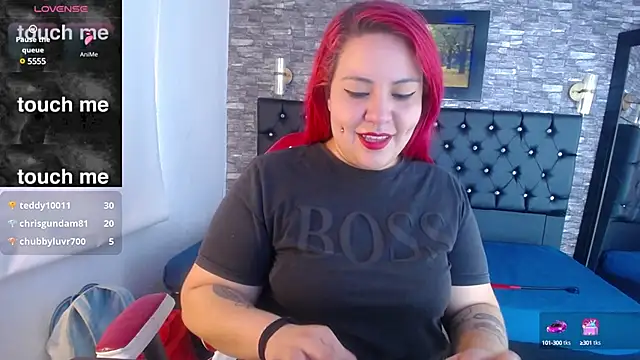 Snapshot of Bruja__Scarlata chatting on 02/27/25, 04:43 Bruja Scarlata online show from 02/27/25, 04:43