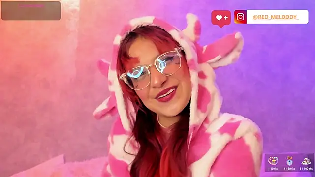 Snapshot of RedMeloddy chatting on 03/03/26, 12:17 RedMeloddy online show from 03/03/26, 12:17