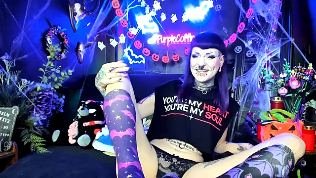 Snapshot of Purple_Coffin666 chatting on 10/09/25, 08:59 Purple Coffin666 online show from 10/09/25, 08:59