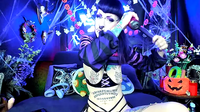 Purple Coffin666 online show from 10/27/25, 09:32