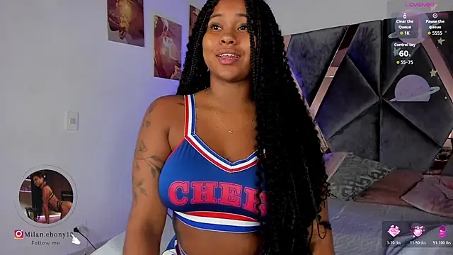 Snapshot of Milan_ebony chatting on 07/06/26, 12:34 Milan ebony online show from 07/06/26, 12:34