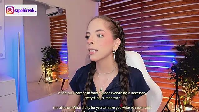 Sapphire Venuss online show from 04/04/26, 02:51