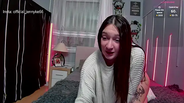 Jennyke66 online show from 01/20/25, 05:37