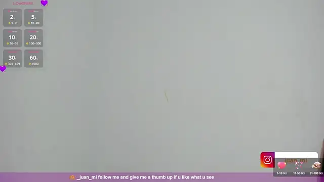 Snapshot of juanmiss chatting on 10/13/25, 10:17 juanmiss online show from 10/13/25, 10:17