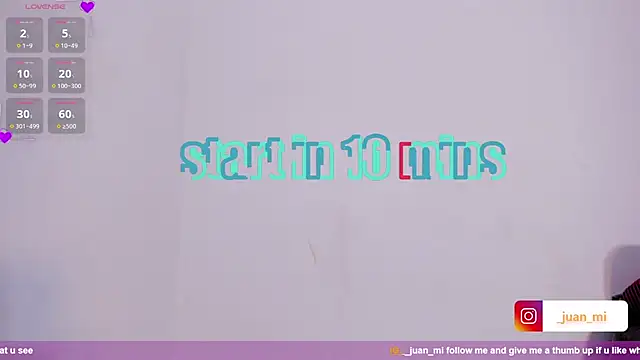 Snapshot of juanmiss chatting on 10/15/25, 10:01 juanmiss online show from 10/15/25, 10:01