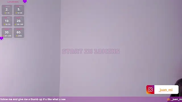 Snapshot of juanmiss chatting on 10/09/25, 10:05 juanmiss online show from 10/09/25, 10:05