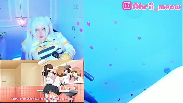 Snapshot of AHRI_LEE chatting on 03/13/25, 04:49 AHRI LEE online show from 03/13/25, 04:49