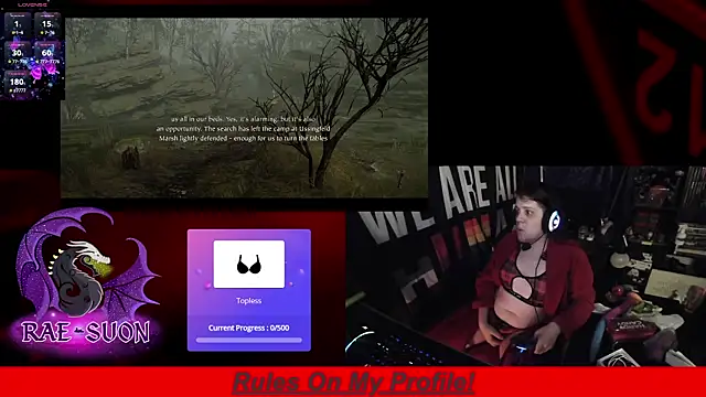 Rae-Suon online show from 12/05/25, 04:44