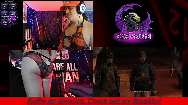 Snapshot of Rae-Suon chatting on 10/17/25, 02:37 Rae-Suon online show from 10/17/25, 02:37