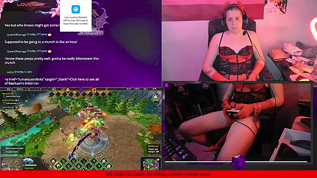 Snapshot of Rae-Suon chatting on 02/08/25, 01:32 Rae-Suon online show from 02/08/25, 01:32