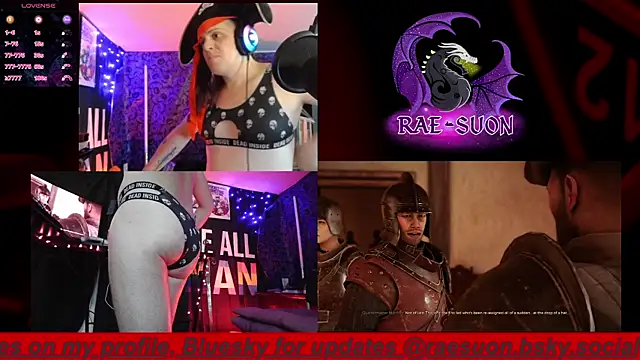 Snapshot of Rae-Suon chatting on 10/10/25, 02:34 Rae-Suon online show from 10/10/25, 02:34
