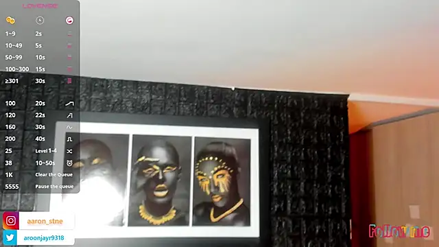 Aaron ST online show from 09/22/25, 11:16