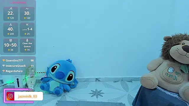 kithana jazmin online show from 11/21/25, 02:05