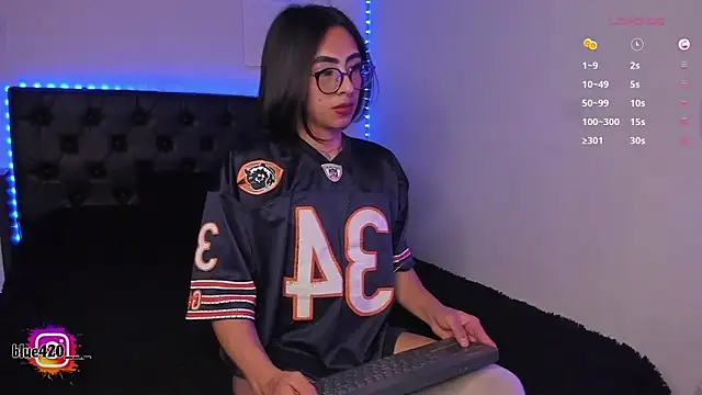 Skyler  blue4 online show from 02/22/25, 07:03