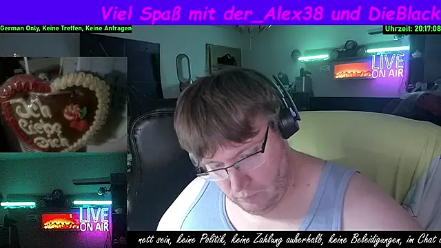 der alex38 online show from 09/15/25, 06:19