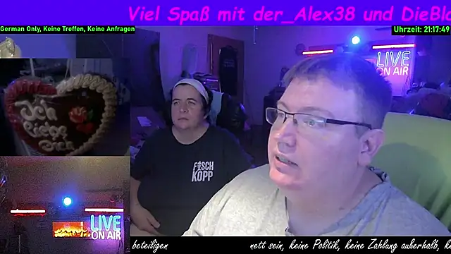 der alex38 online show from 09/21/25, 07:19