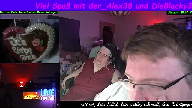der alex38 online show from 10/18/25, 06:54
