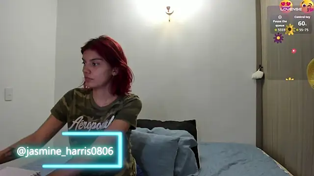 Snapshot of JasmineHarris chatting on 10/20/25, 12:13 JasmineHarris online show from 10/20/25, 12:13