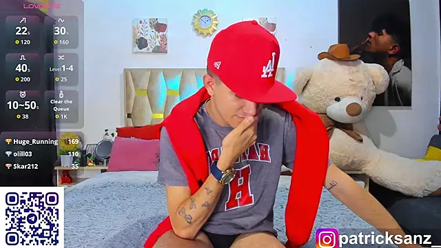 patrick sanzz online show from 10/01/25, 07:46