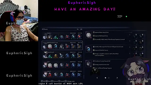 EuphoricSigh online show from 07/23/26, 03:08