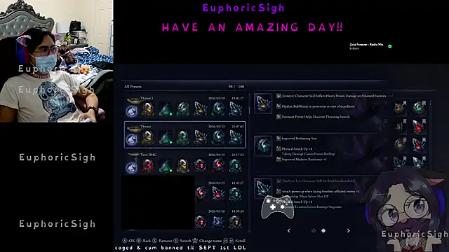 EuphoricSigh online show from 06/04/26, 10:36