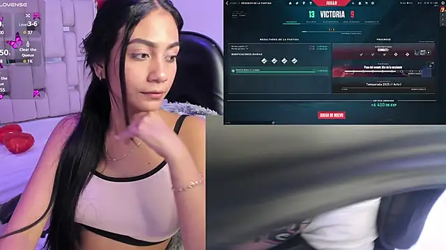 Snapshot of EvaHale_ chatting on 02/13/25, 12:24 EvaHale online show from 02/13/25, 12:24