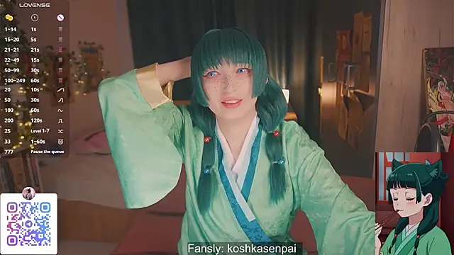 koshkasenpai online show from 09/21/25, 11:15