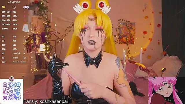 koshkasenpai online show from 10/29/25, 12:15