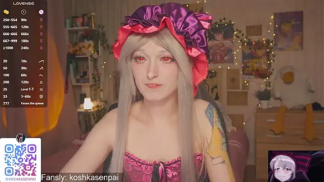 koshkasenpai online show from 11/28/25, 04:29