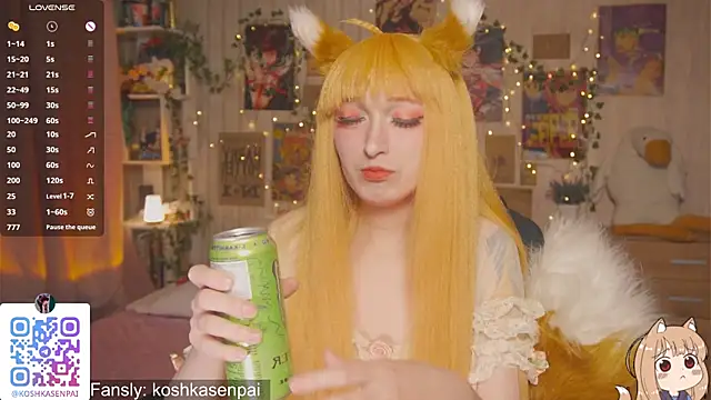 koshkasenpai online show from 11/26/25, 04:07