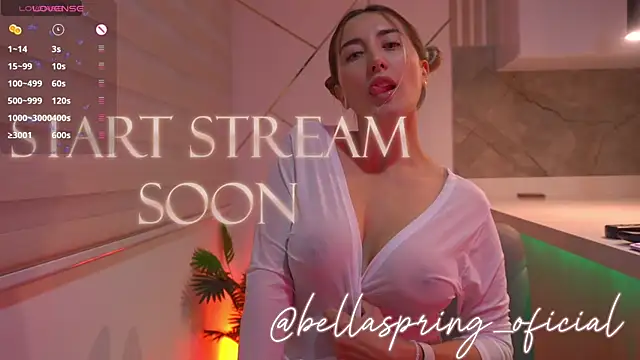 b3llaspringg online show from 03/16/26, 08:33