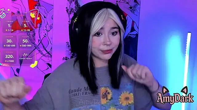  AmyDark online show from 04/09/26, 12:00