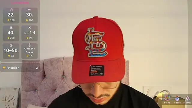 Amadeo Wild online show from 12/03/25, 02:27