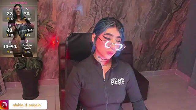 Alahia Dangelo online show from 03/08/26, 02:20