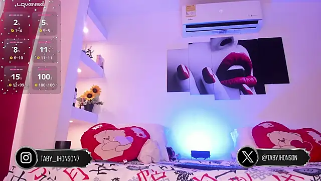 TabyJhonson online show from 02/09/26, 01:20