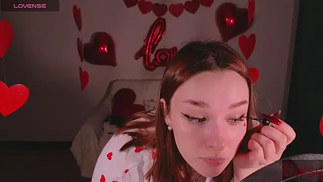 Snapshot of CookyDaisy chatting on 02/14/25, 07:33 CookyDaisy online show from 02/14/25, 07:33