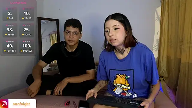 kitty of nighttt online show from 10/27/25, 03:18