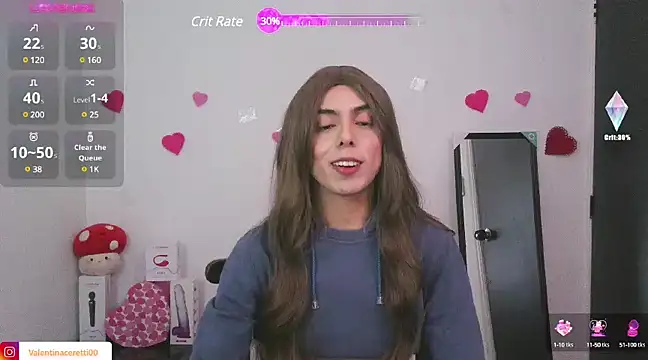 valentina crtti online show from 02/06/25, 04:36