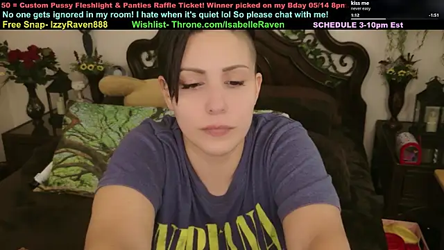 IsabelleRaven online show from 04/21/26, 08:15