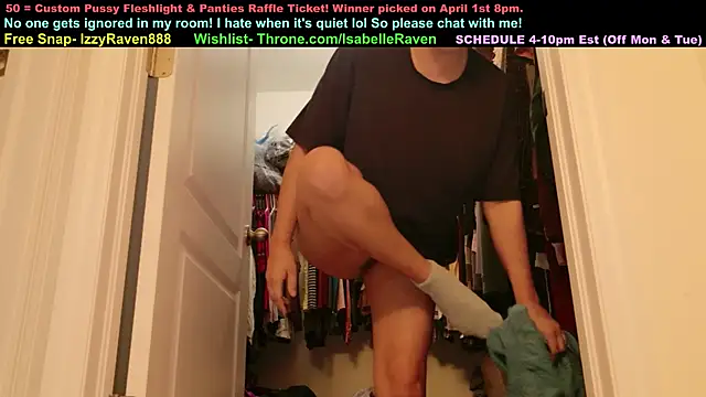 IsabelleRaven online show from 03/27/26, 06:09