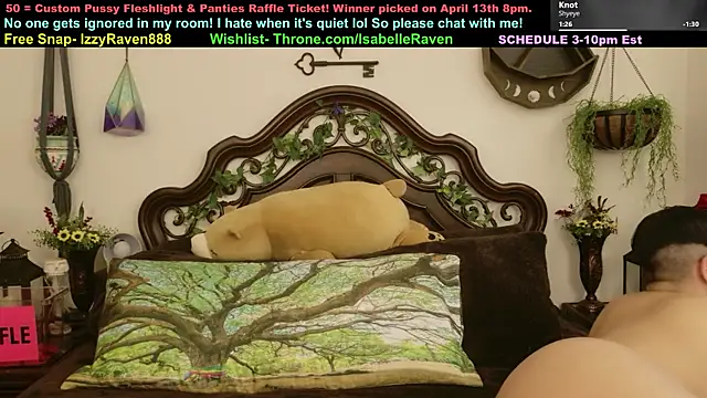 IsabelleRaven online show from 04/07/26, 09:16