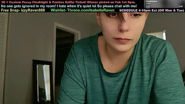 IsabelleRaven online show from 02/23/26, 11:05