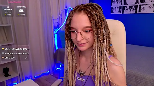 VioletShine online show from 03/01/25, 04:54