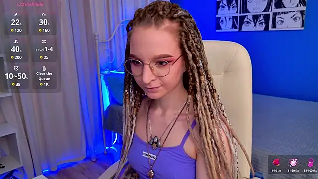 VioletShine online show from 03/08/25, 02:30