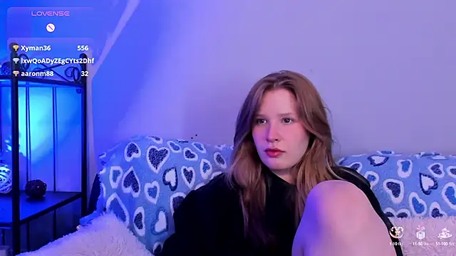 Snapshot of EvaStevs chatting on 01/26/25, 02:35 EvaStevs online show from 01/26/25, 02:35