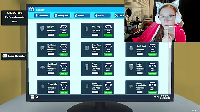 LilyFoxxx online show from 02/22/25, 04:18