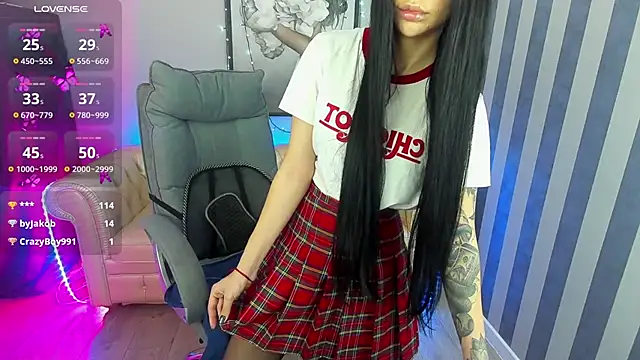 Snapshot of Tiffany_lab chatting on 02/08/25, 04:57 Tiffany lab online show from 02/08/25, 04:57