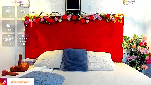 Snapshot of SilvannaFit chatting on 03/19/26, 11:43 SilvannaFit online show from 03/19/26, 11:43