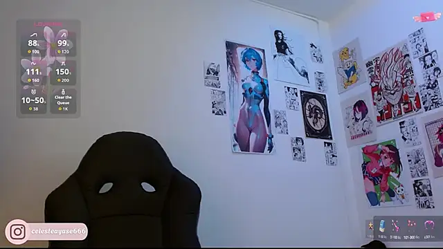 CelesteAyase online show from 10/21/25, 11:59